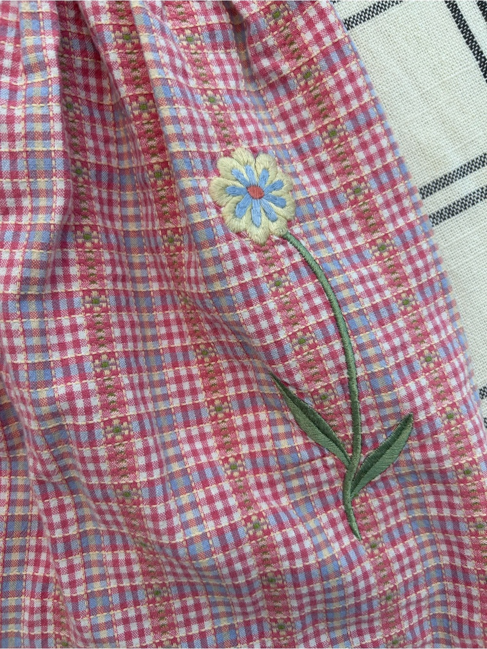 Vintage Smocked Bundle Toddler Girls Dresses 2T - Picture 10 of 16